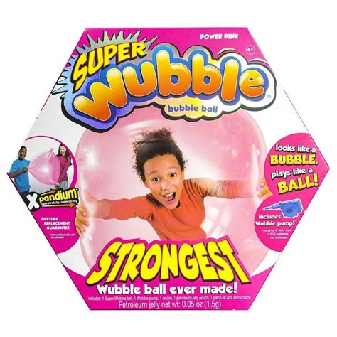 Super wubble bubble ball - The batteries we put in the first time didn’t seem strong enough but when we swapped them out for a different brand set then we had no problems blowing up the Super Wubble Bubble ball. It comes with 2 patches as well but to date we haven’t needed them! It was easy to inflate and only took a few minutes to finish.